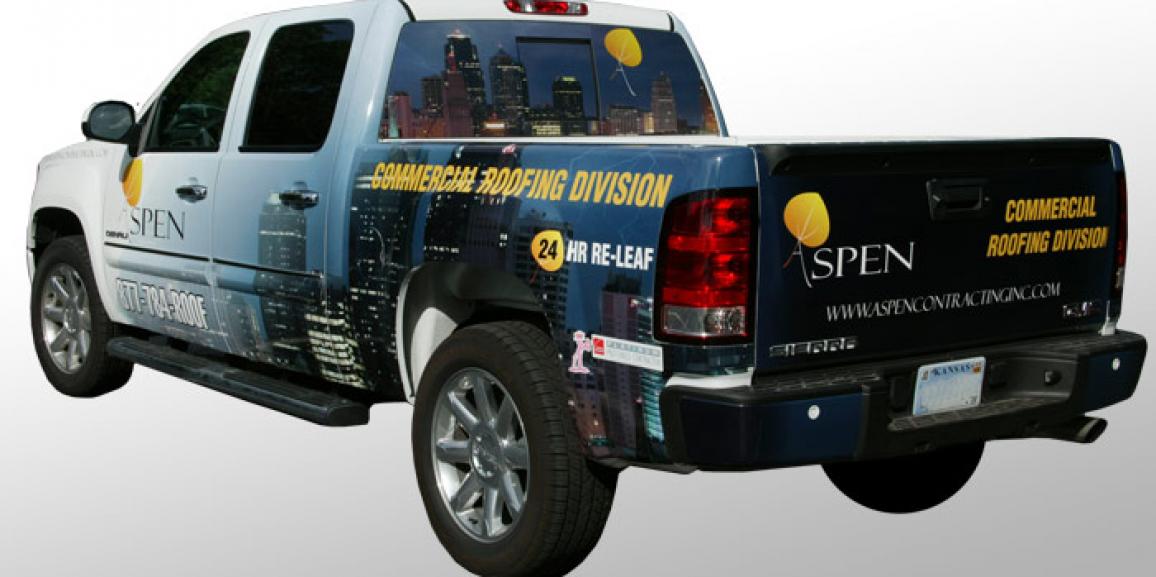 Vehicle Wrap Graphics in Kansas City Century Marketing