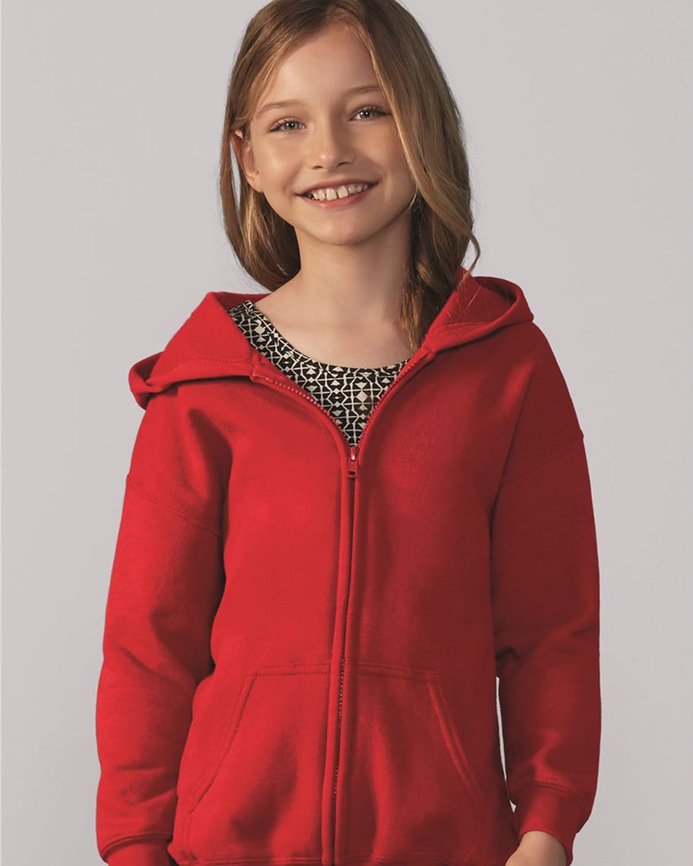 Download Gildan - Heavy Blend™ Youth Full-Zip Hooded Sweatshirt ...