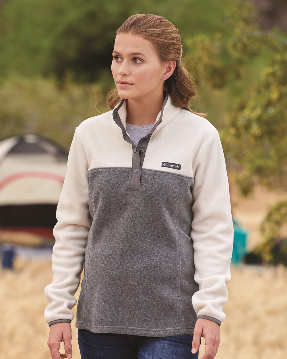 Columbia - Women's Benton Springs™ Half-Snap Pullover - 186099 - Century  Marketing, Inc.