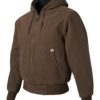 DRI DUCK - Cheyenne Boulder Cloth™ Hooded Jacket with Tricot Quilt Lining Tall Sizes - 5020T - Image 4