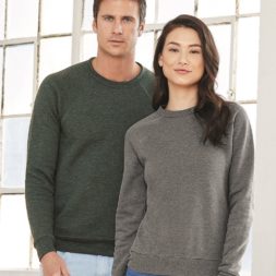 BELLA + CANVAS - Unisex Sponge Fleece Raglan Sweatshirt - 3901