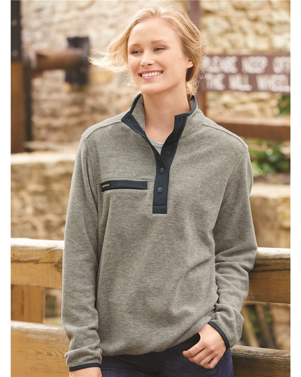 DRI DUCK - Women's Aspen Pullover - 9340 - Century Marketing, Inc.