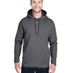 Under Armour Men's Double Threat Armour Fleece® Hoodie Carbon Heather
