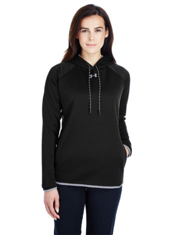 Under Armour Ladies' Double Threat Armour Fleece® Hoodie Black