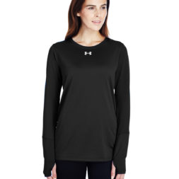 Under Armour Ladies' Long-Sleeve Locker T-Shirt 2.0 Black