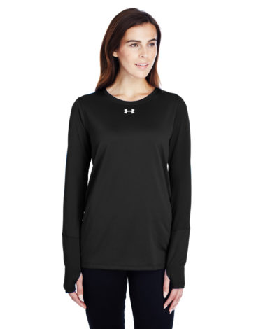 Under Armour Ladies' Long-Sleeve Locker T-Shirt 2.0 Black