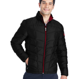 Spyder Men's Pelmo Insulated Puffer Jacket Black / Red