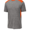 Sport-Tek ® PosiCharge ® Tri-Blend Wicking Draft Tee - ST410 - Image 2