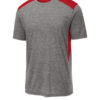 Sport-Tek ® PosiCharge ® Tri-Blend Wicking Draft Tee - ST410 - Image 4