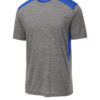 Sport-Tek ® PosiCharge ® Tri-Blend Wicking Draft Tee - ST410 - Image 3