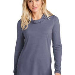 Sport-Tek ® Ladies PosiCharge ® Tri-Blend Wicking Long Sleeve Hoodie