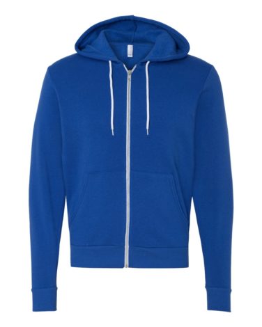 BELLA + CANVAS - Unisex Sponge Fleece Full-Zip Hoodie - 3739 - Image 4