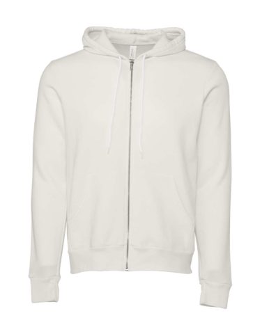 BELLA + CANVAS - Unisex Sponge Fleece Full-Zip Hoodie - 3739 - Image 3