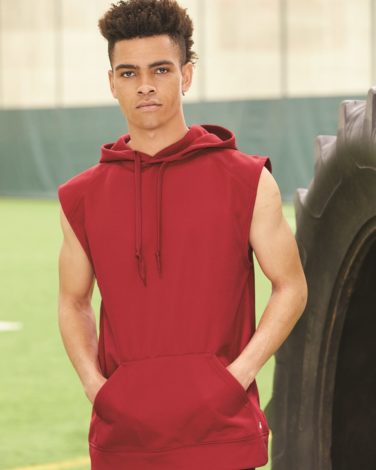 Badger 1430 Sleeveless Hoodie