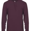 Badger - B-Core Hooded Long Sleeve T-Shirt - 4105 - Image 9