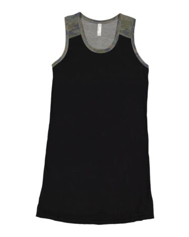 LAT - Women's Fine Jersey Racerback Tank Dress - 3523 - Image 6