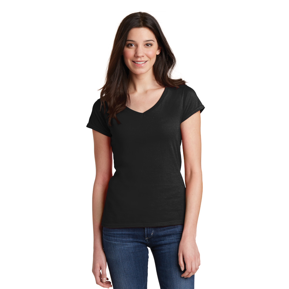 Gildan Softstyle® Women's Fit V-Neck T-Shirt - Century Marketing, Inc.