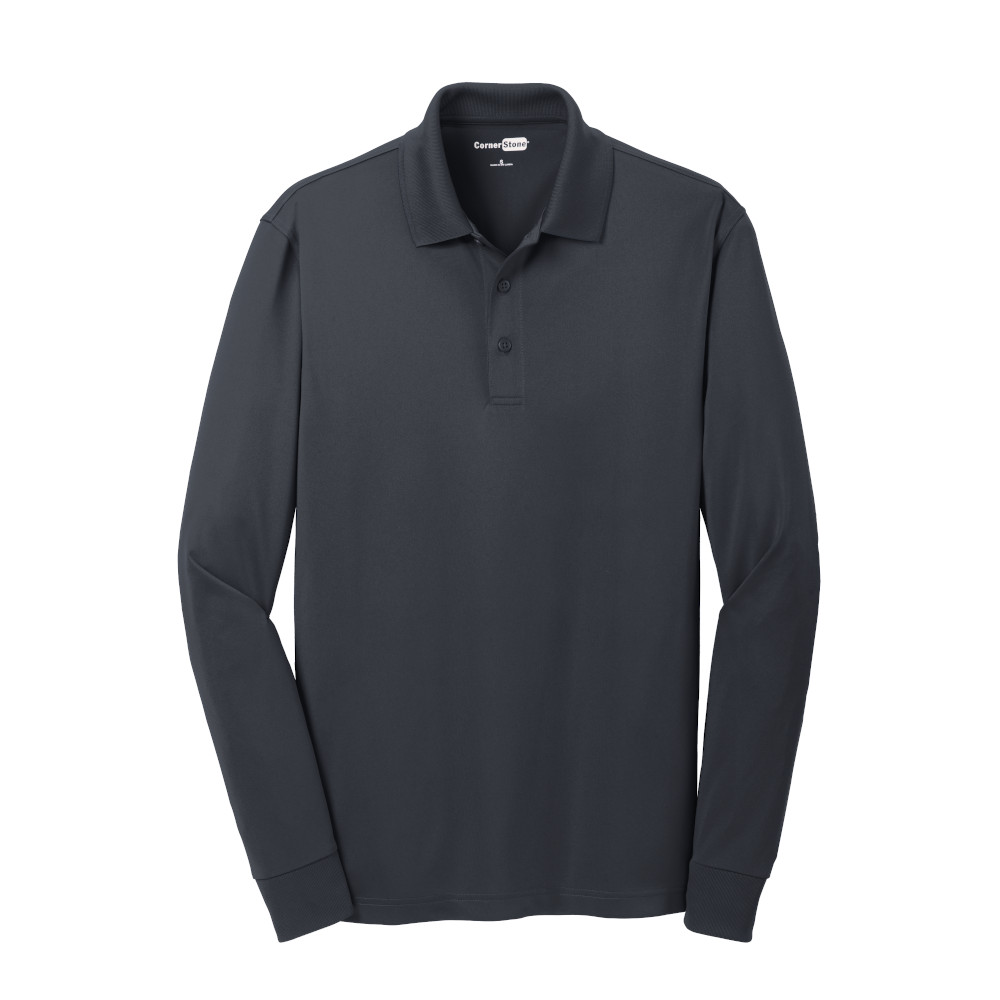 CornerStone® Select Snag-Proof Long Sleeve Polo - Century Marketing, Inc.