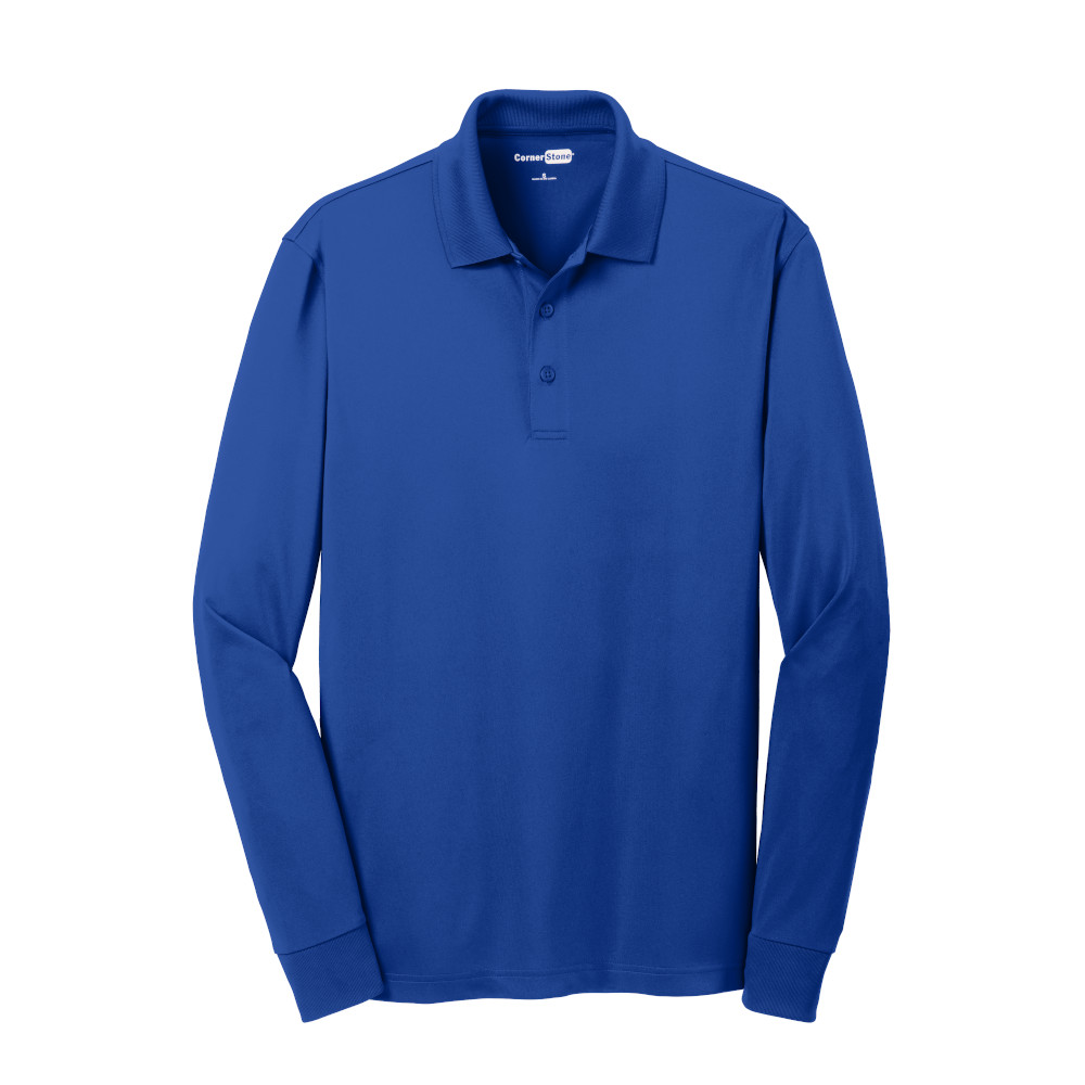 CornerStone® Select Snag-Proof Long Sleeve Polo - Century Marketing, Inc.