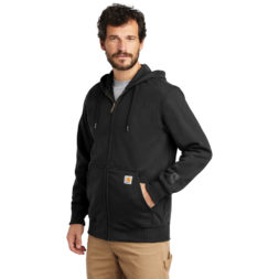 Custom Carhartt CT100614 Rain Defender Paxton Heavyweight Hooded Zip-Front  Sweatshirt