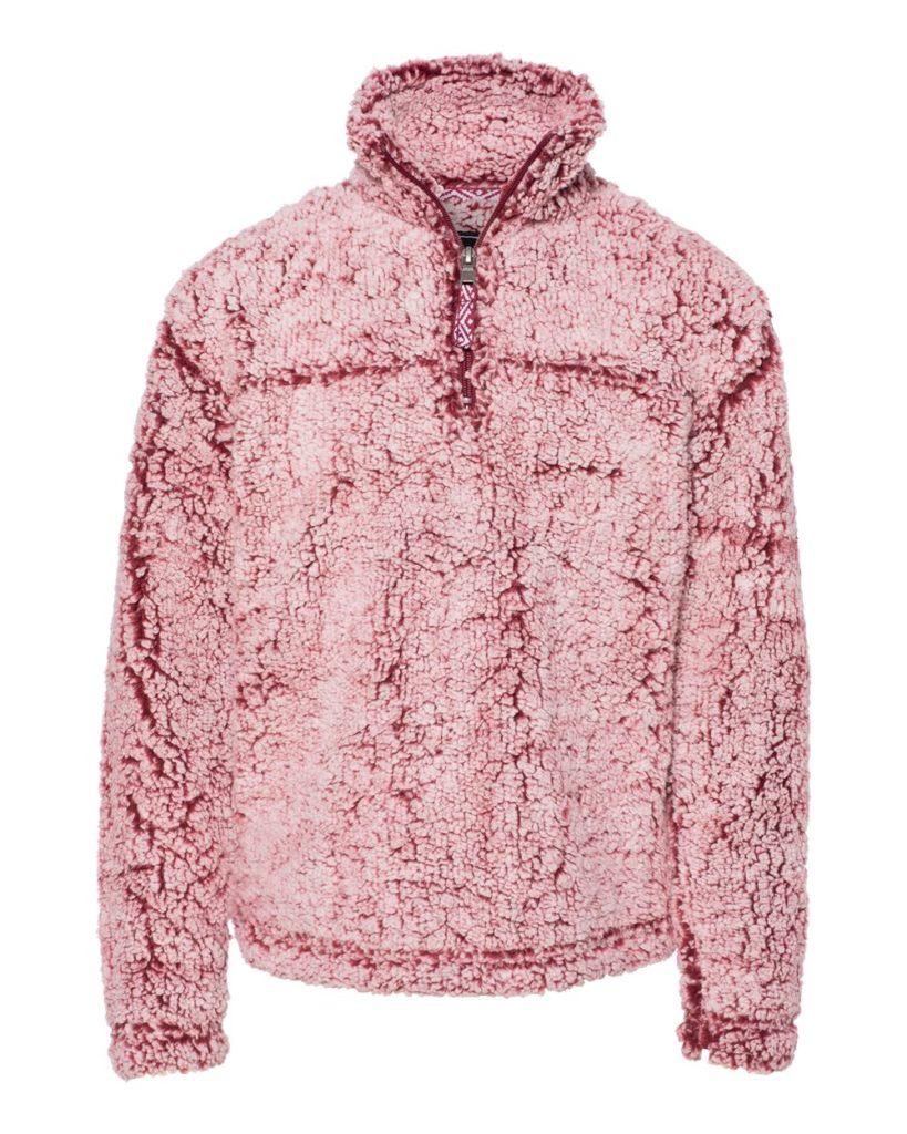 boxercraft sherpa pullover size chart